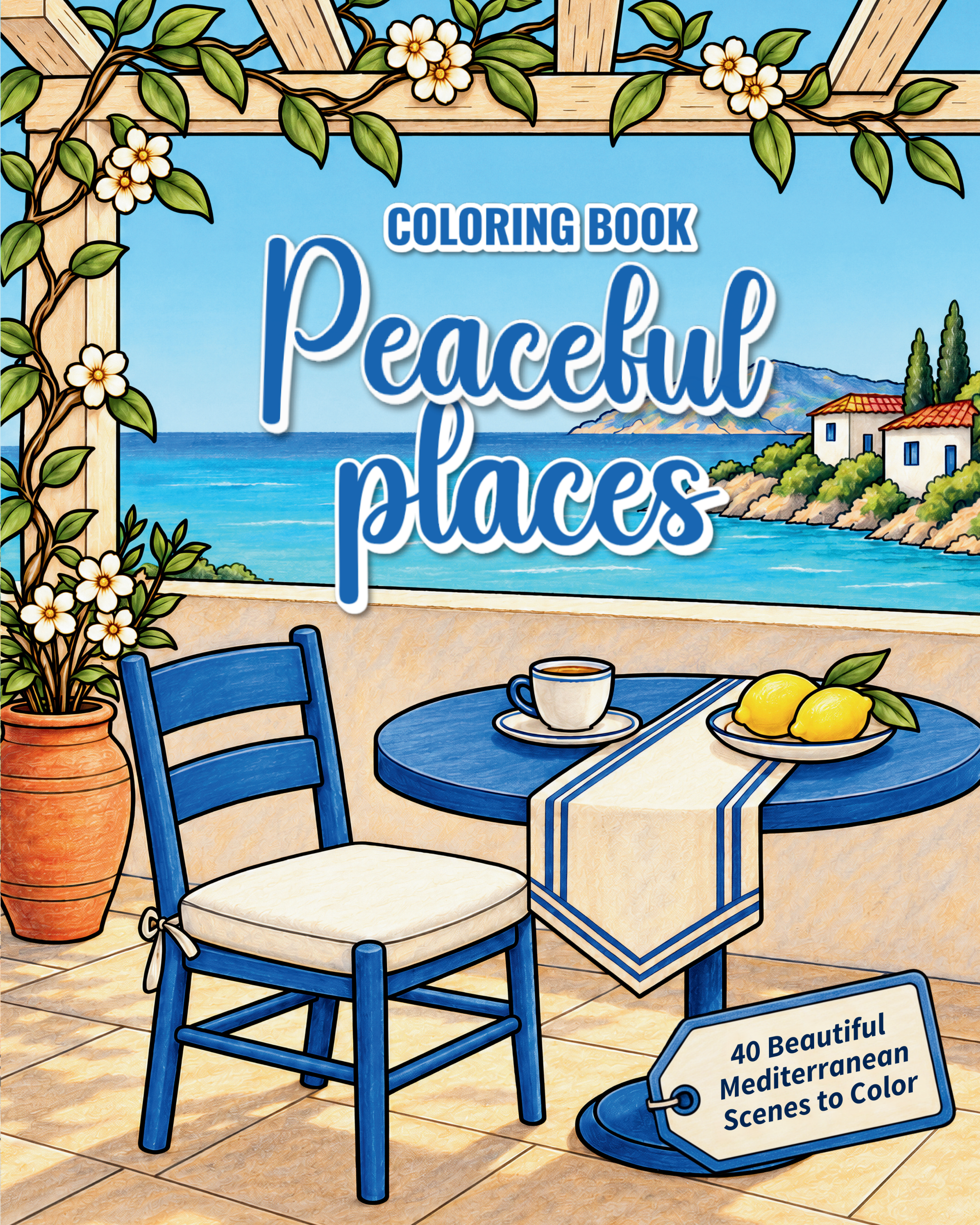 English cover of Peaceful Places