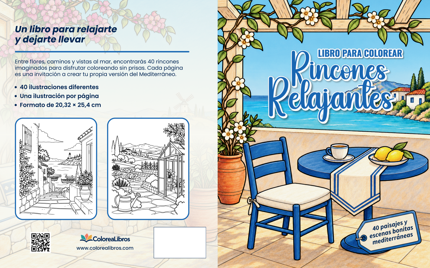 Cubierta de Rincones Relajantes en español